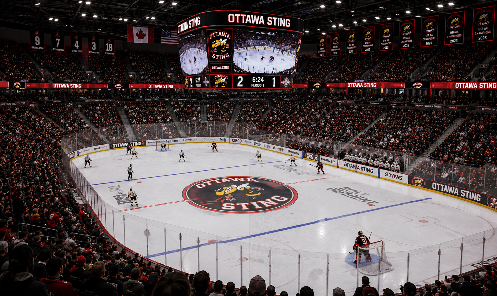 Cinematic ice rink
